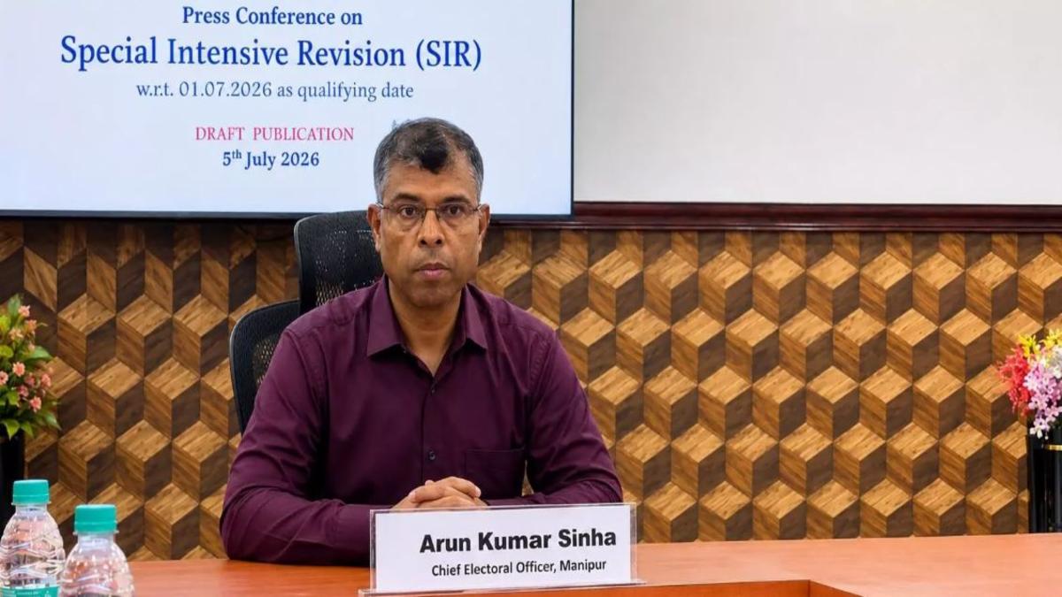 मणिपुर की 60 विधानसभा सीटों के लिए ड्राफ्ट वोटर लिस्ट जारी, 19.34 लाख मतदाता शामिल