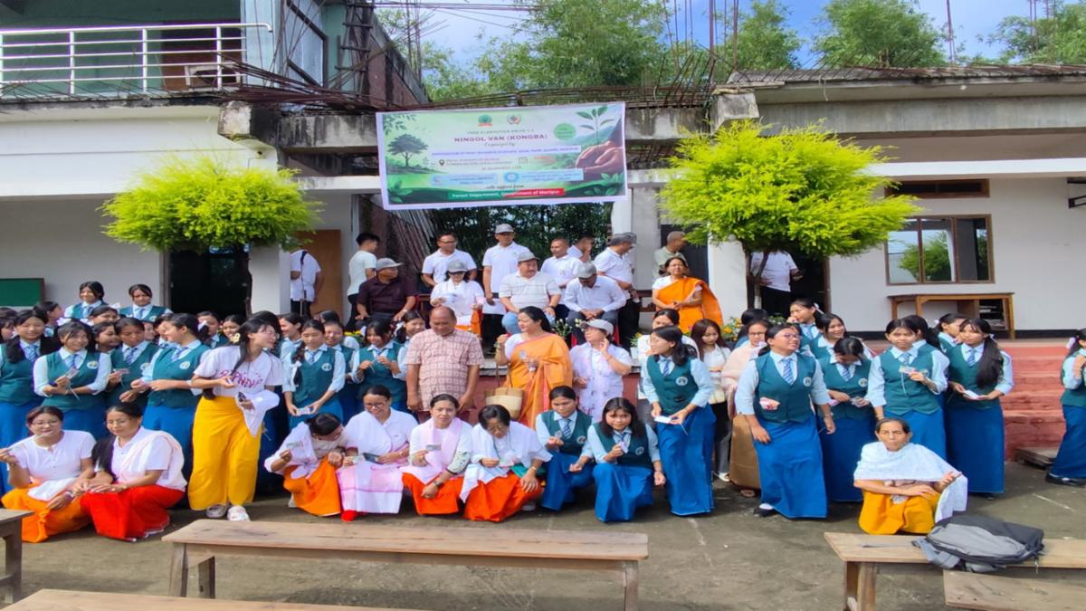 MSAP Alumni ने इंफाल ईस्ट में Ningol Van वृक्षारोपण अभियान का तीसरा चरण आयोजित किया